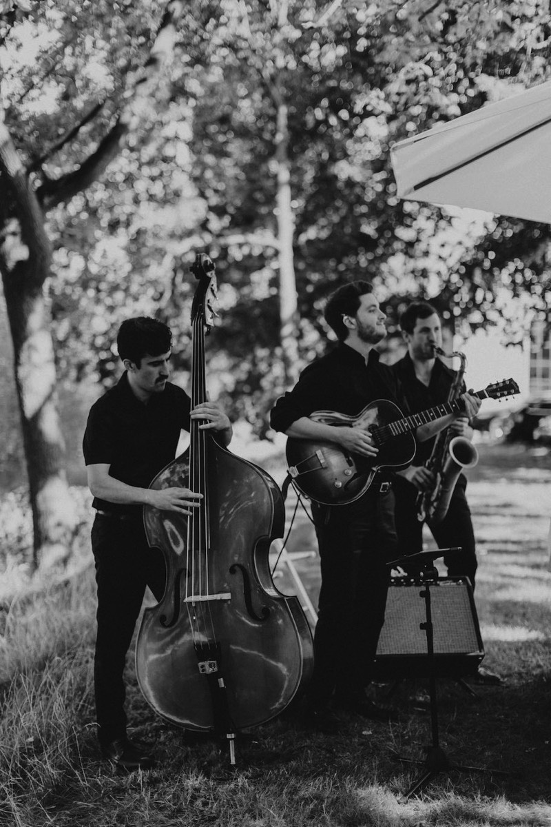 Jazzband in Bremen spielt bei freier Trauung