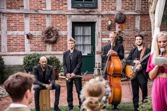 Live Musik zur Hochzeit Hof Scherbring