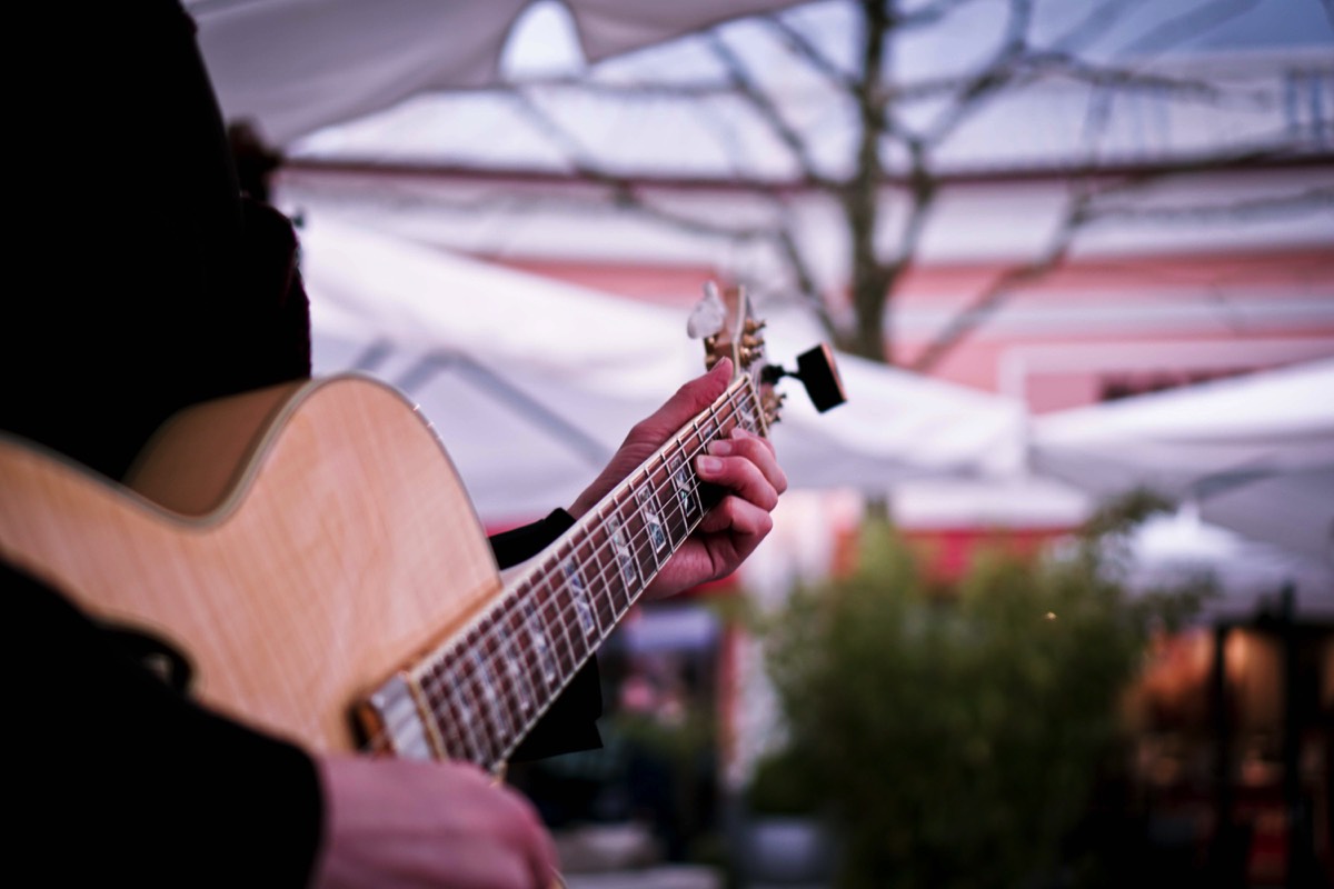 Live-Musik für das Shopping Center