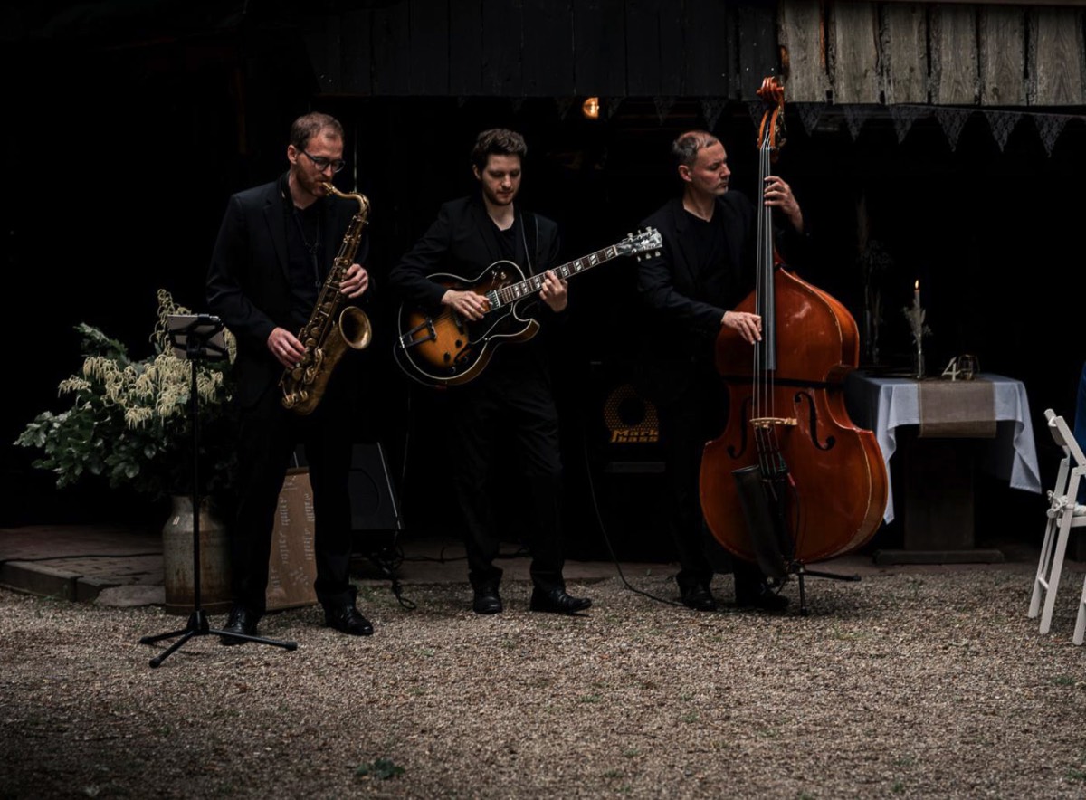 Jazzband in Hamburg spielt Live Musik