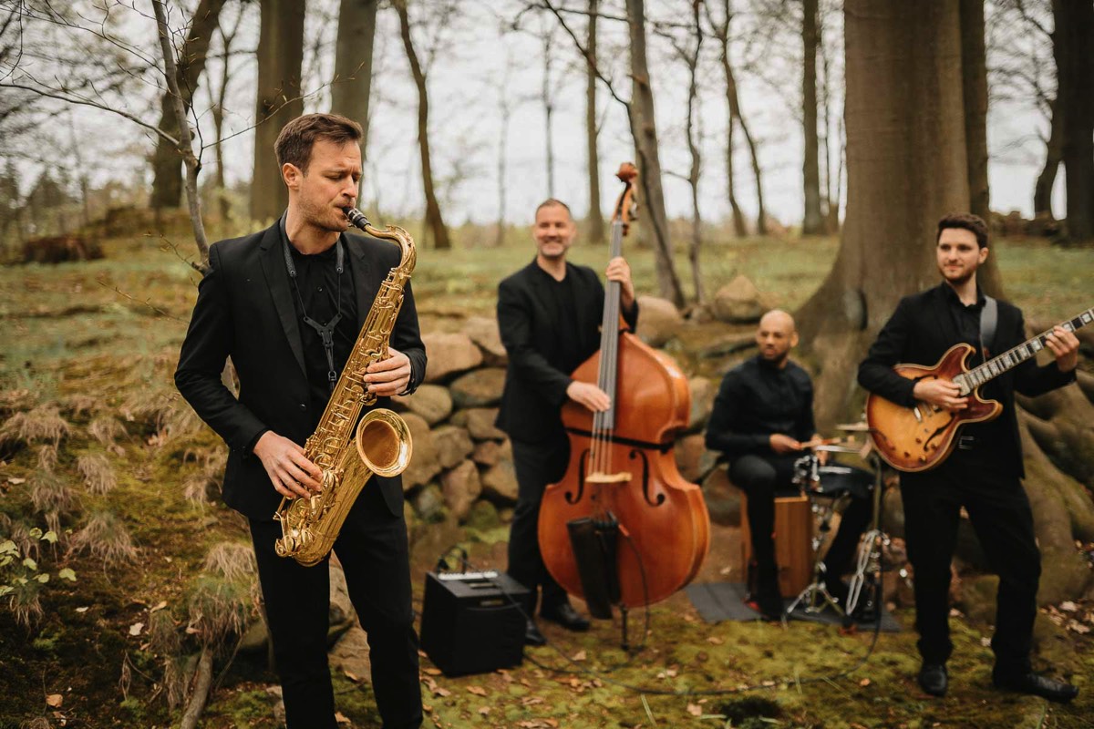 Jazzband aus Hamburg spielt Live Musik zur Hochzeit